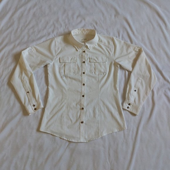 Gander Mountain Guide Series White Button Down - Picture 1 of 7
